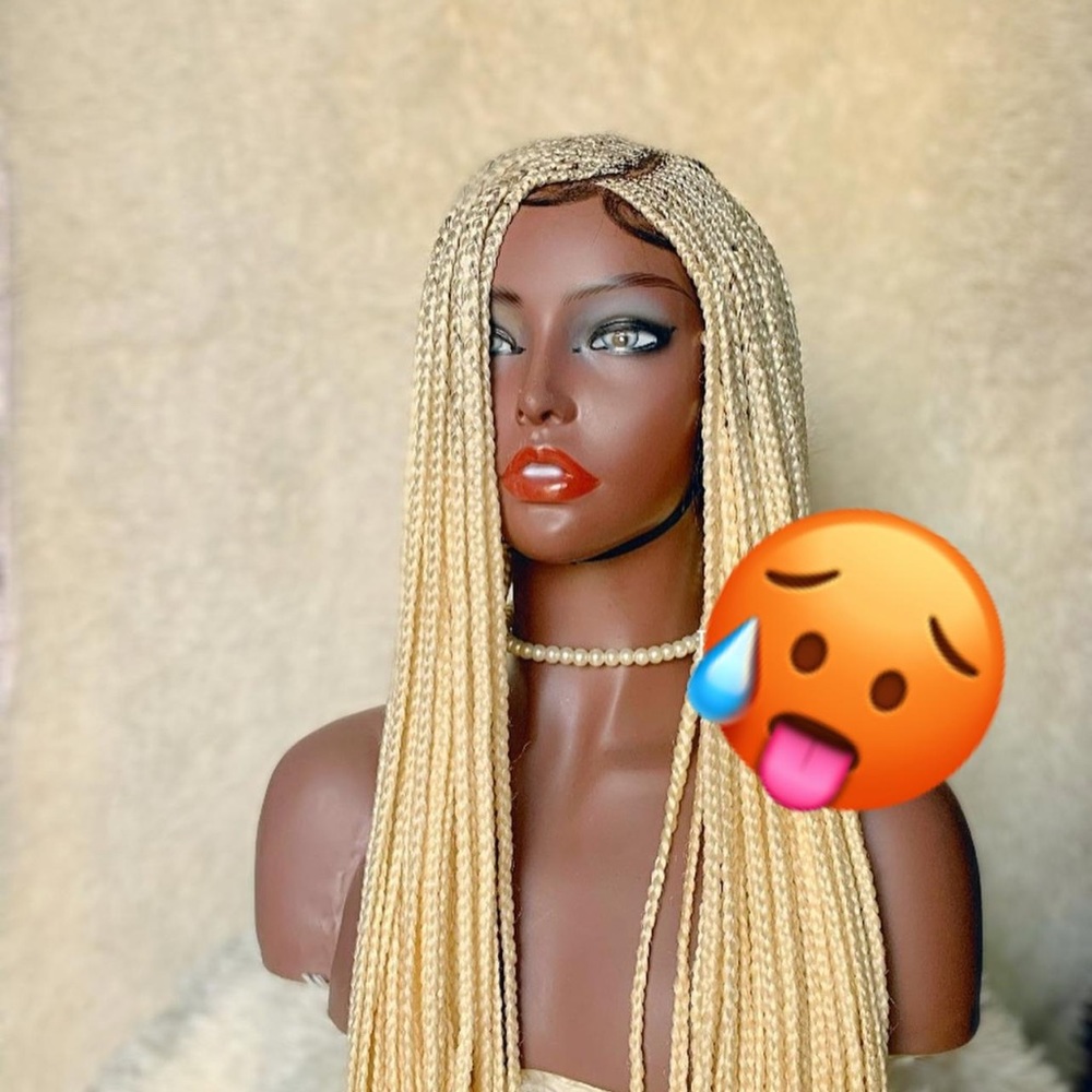 Blonde Braided wig